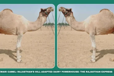 Mewari camel breed Aravalli hill camels High-yield camel milk Rajasthan dairy camels Hill-adapted camels Udaipur camel herders Endangered Indian camels Bee-resistant livestock