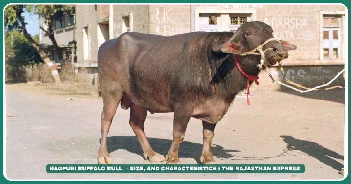 Nagpuri Buffalo – Vidarbha’s Hardy Milk & Draught Breed | NBAGR Registered Breed .Nagpuri buffalo Berari buffalo milk yield High-fat buffalo milk Vidarbha buffalo breeds Draught buffalo breeds Maharashtra native livestock Gaorani buffalo Ellichpuri buffalo Low-maintenance buffalo