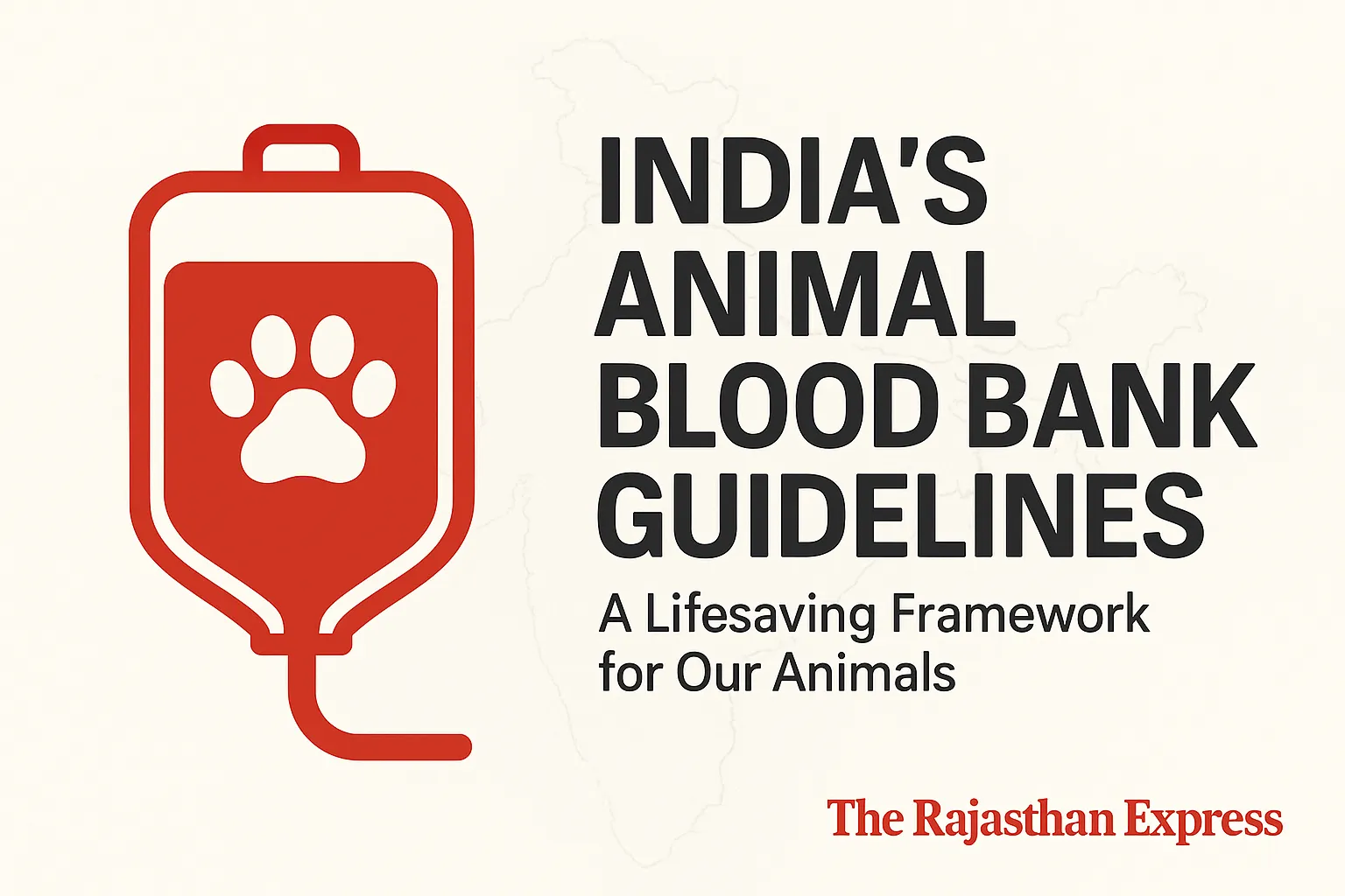 India's first national guidelines for animal blood transfusion & blood banks. Learn about donor screening, safety protocols & state-regulated veterinary care. Official DAHD SOP.