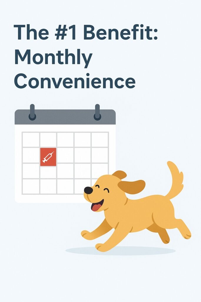 The #1 Benefit Monthly Convenience