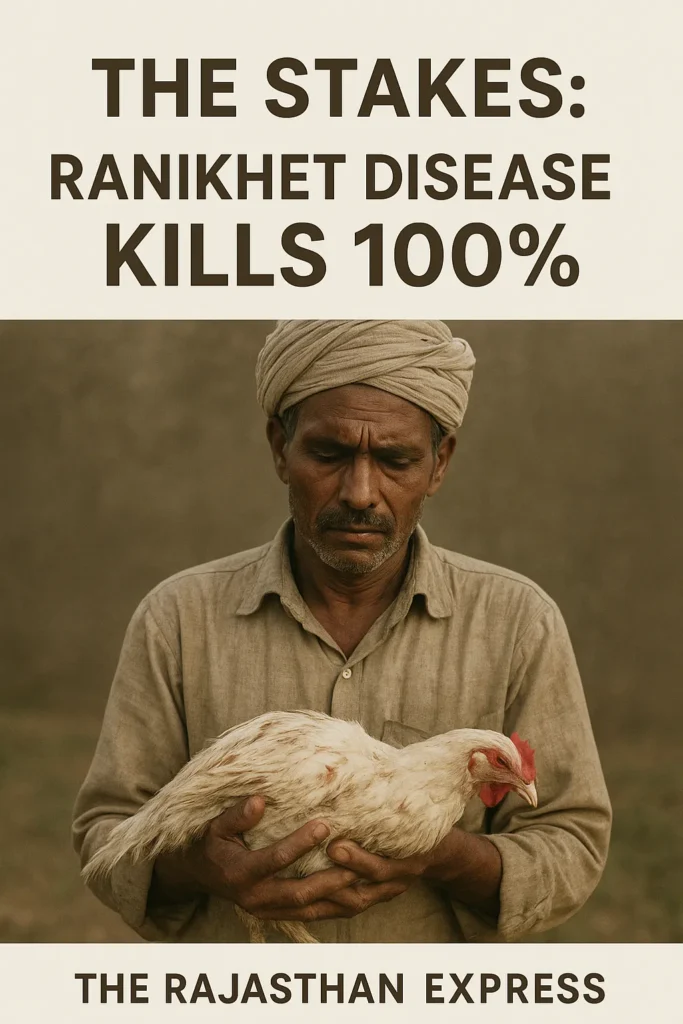 The Stakes Ranikhet Disease Kills 100%