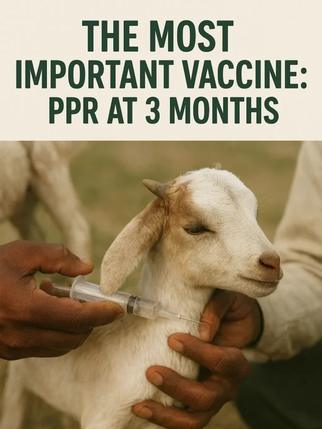 “Sheep & Goat Vaccination: Your Shield Against 100% Mortality”