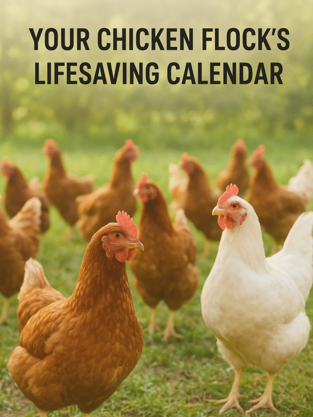 "The Poultry Farmer's Lifesaving Vaccination Calendar"