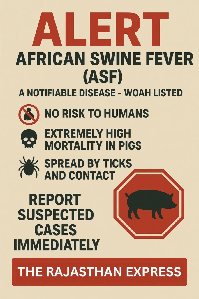 Image of a healthy pig herd in a clean, well-managed farm environment, emphasizing successful ASF prevention and biosecurity awareness. Export to Sheets