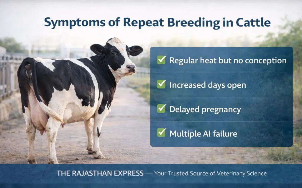 "Treatment of infertility in cattle diagram showing reproductive system" "Repeat breeding in cattle uterus infection illustration" "Hormonal treatment for repeat breeding in cows HPO axis chart" "Symptoms of infertility in cattle silent heat signs" "Nutritional causes of infertility in cows mineral deficiency chart" "Repeat breeding in cattle in India dairy farm case study" "Infectious causes of infertility in cattle endometritis image" "Infertility in cattle PDF veterinary reference guide" "Repeat breeding in cattle PPT ovulation cycle slide" "Disadvantages of repeat breeding in cattle economic loss graph"